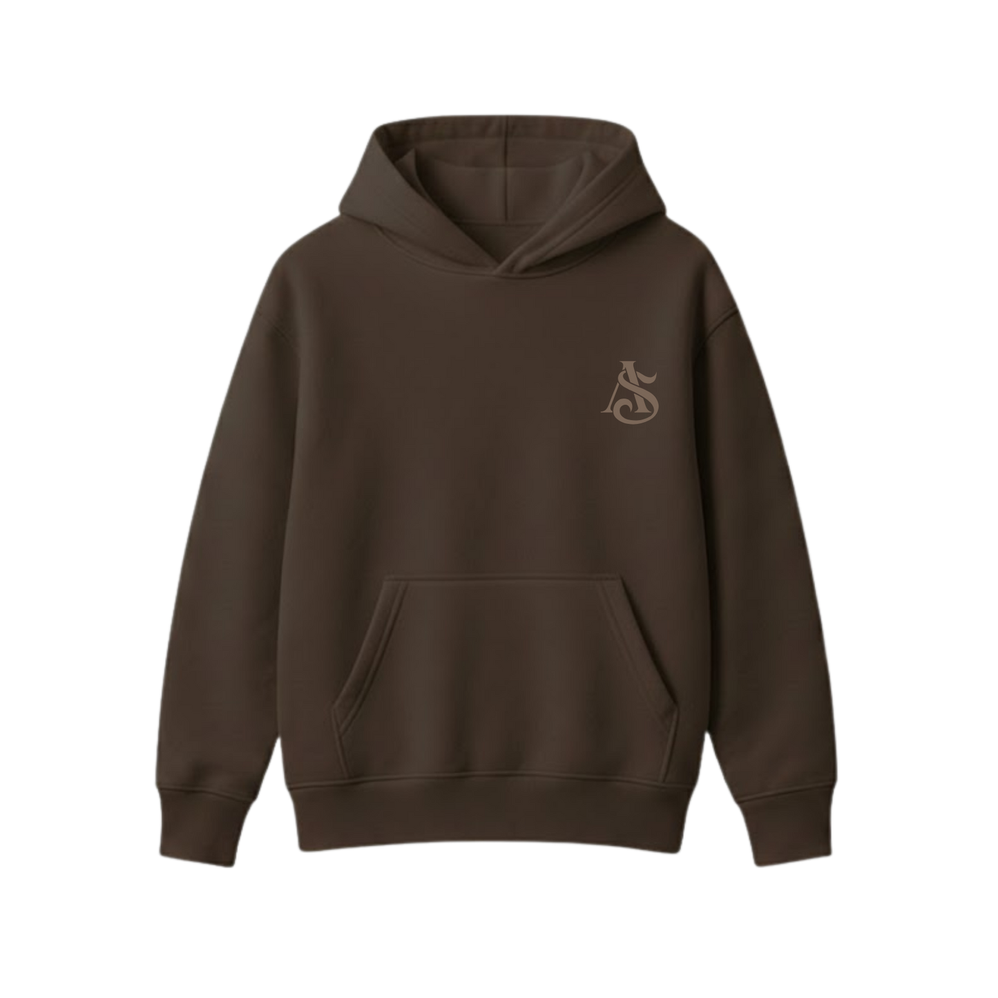 DRIP BROWN OVERSIZED HOODIE
