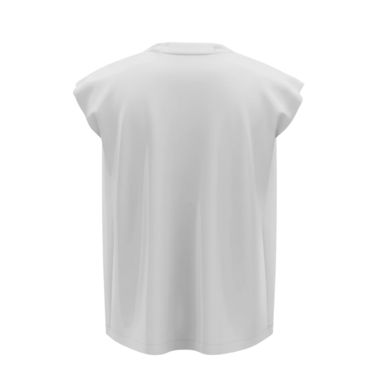AS WHITE BASICS GYM TANK