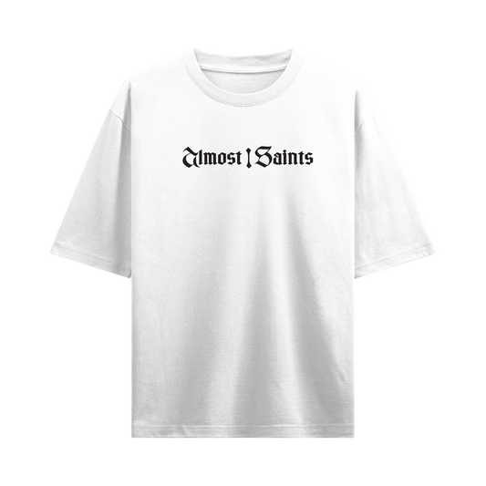 PRETTY GIRLS LOVE FAST CARS WHITE OVERSIZED T-SHIRT