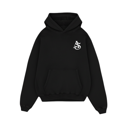 Almost Saints Basics 2.0 Black Oversized Hoodie