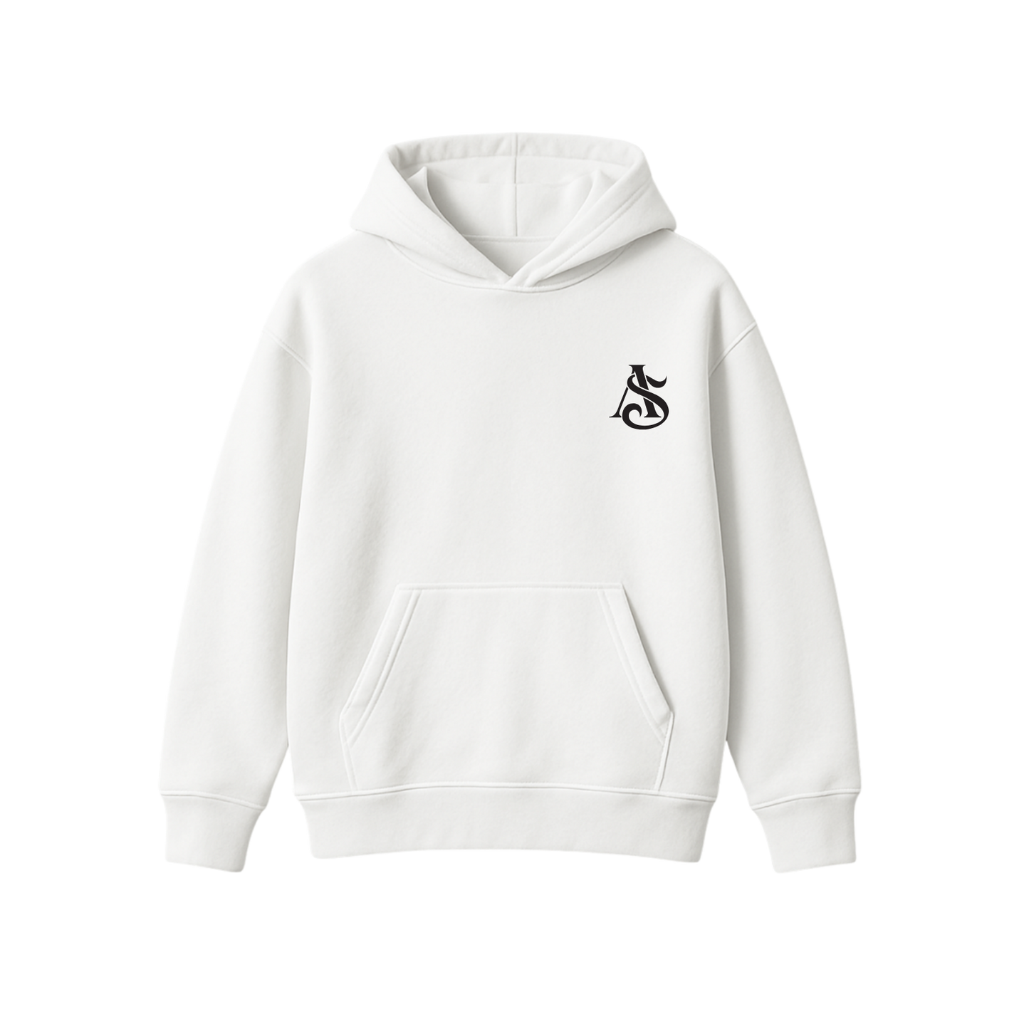 DRIP WHITE OVERSIZED HOODIE