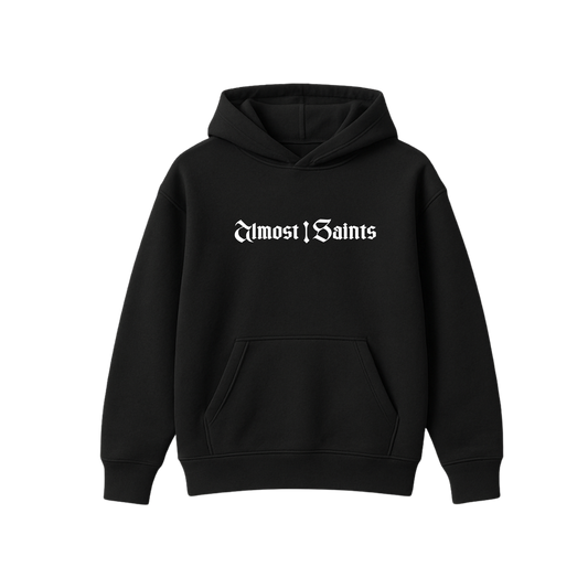 BREAKING LIMITS BLACK OVERSIZED HOODIE