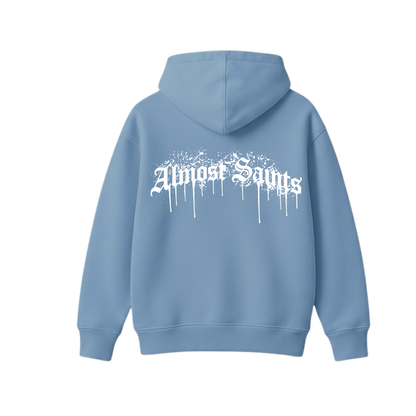 DRIP BABY BLUE OVERSIZED HOODIE