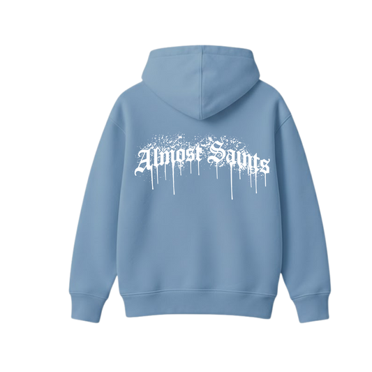 DRIP BABY BLUE OVERSIZED HOODIE