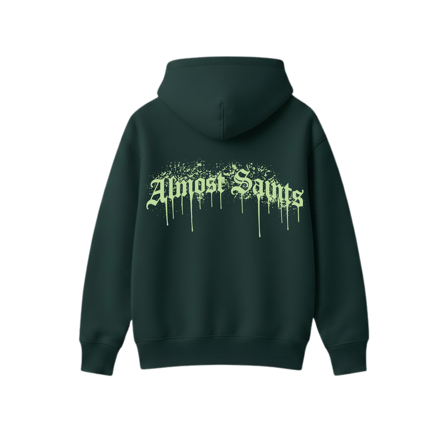 DRIP GREEN OVERSIZED HOODIE