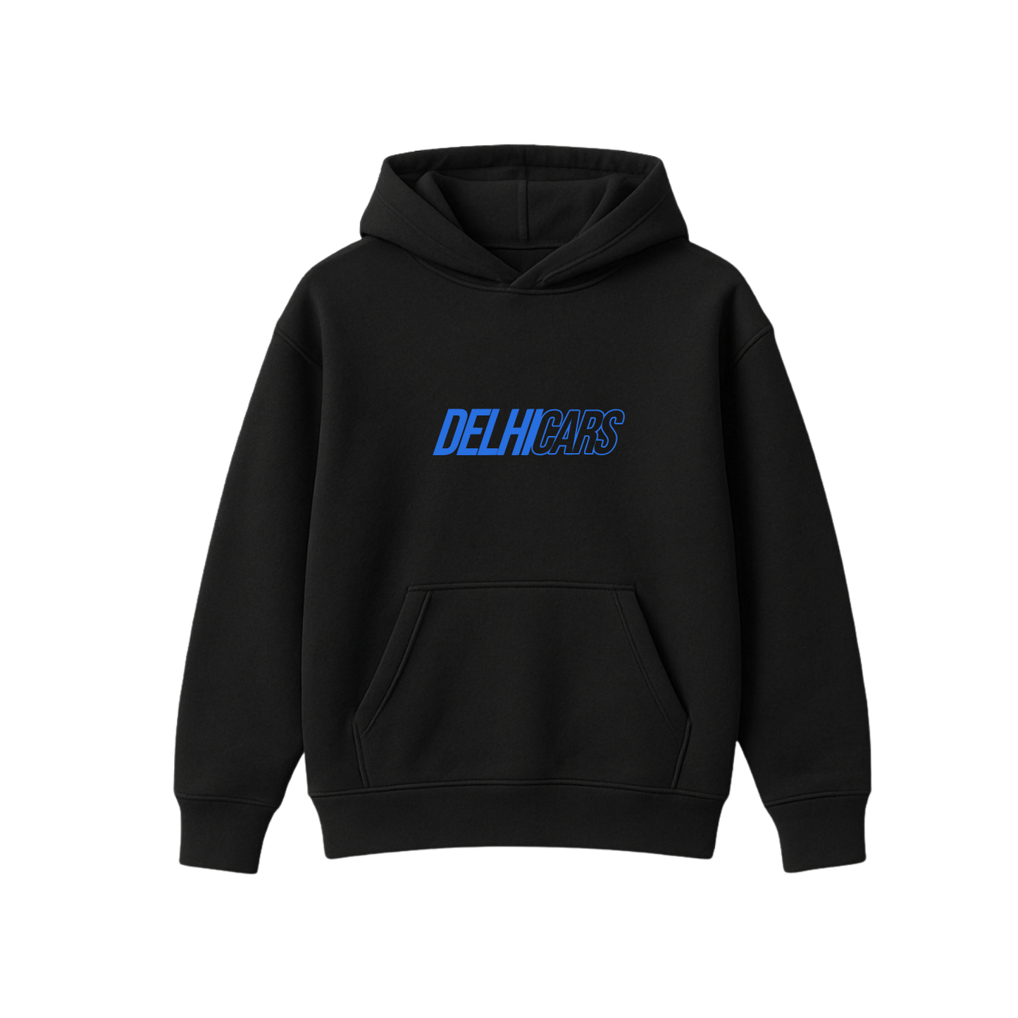 DELHI CARS CUSTOM M8 BLACK OVERSIZED HOODIE