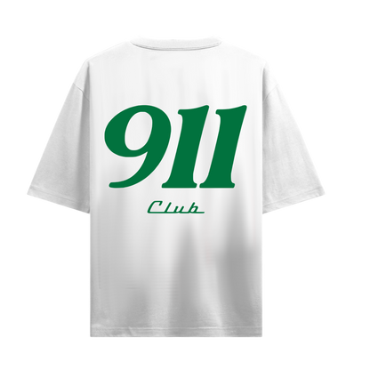 911 RACING CLUB WHITE OVERSIZED T-SHIRT