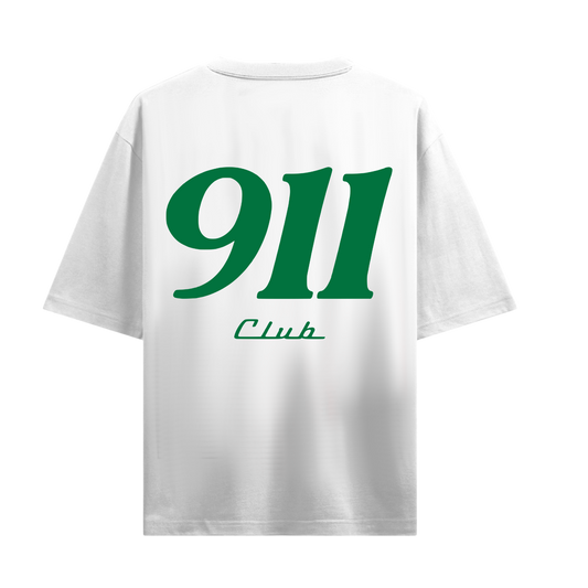 911 RACING CLUB WHITE OVERSIZED T-SHIRT