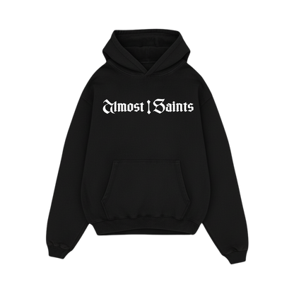 Almost Saints Basics 1.0 Black Oversized Hoodie