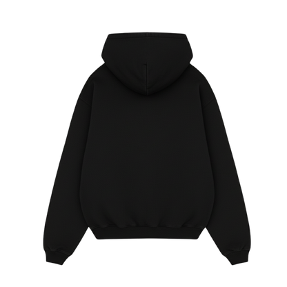 Almost Saints Basics 1.0 Black Oversized Hoodie