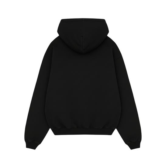 Almost Saints Basics 1.0 Black Oversized Hoodie