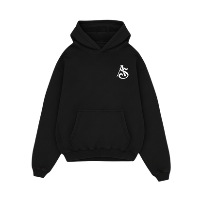 Almost Saints Basics 2.0 Black Oversized Hoodie