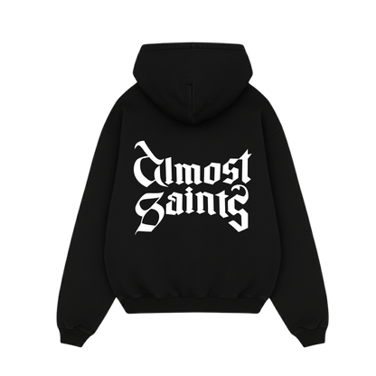 Almost Saints Basics 2.0 Black Oversized Hoodie