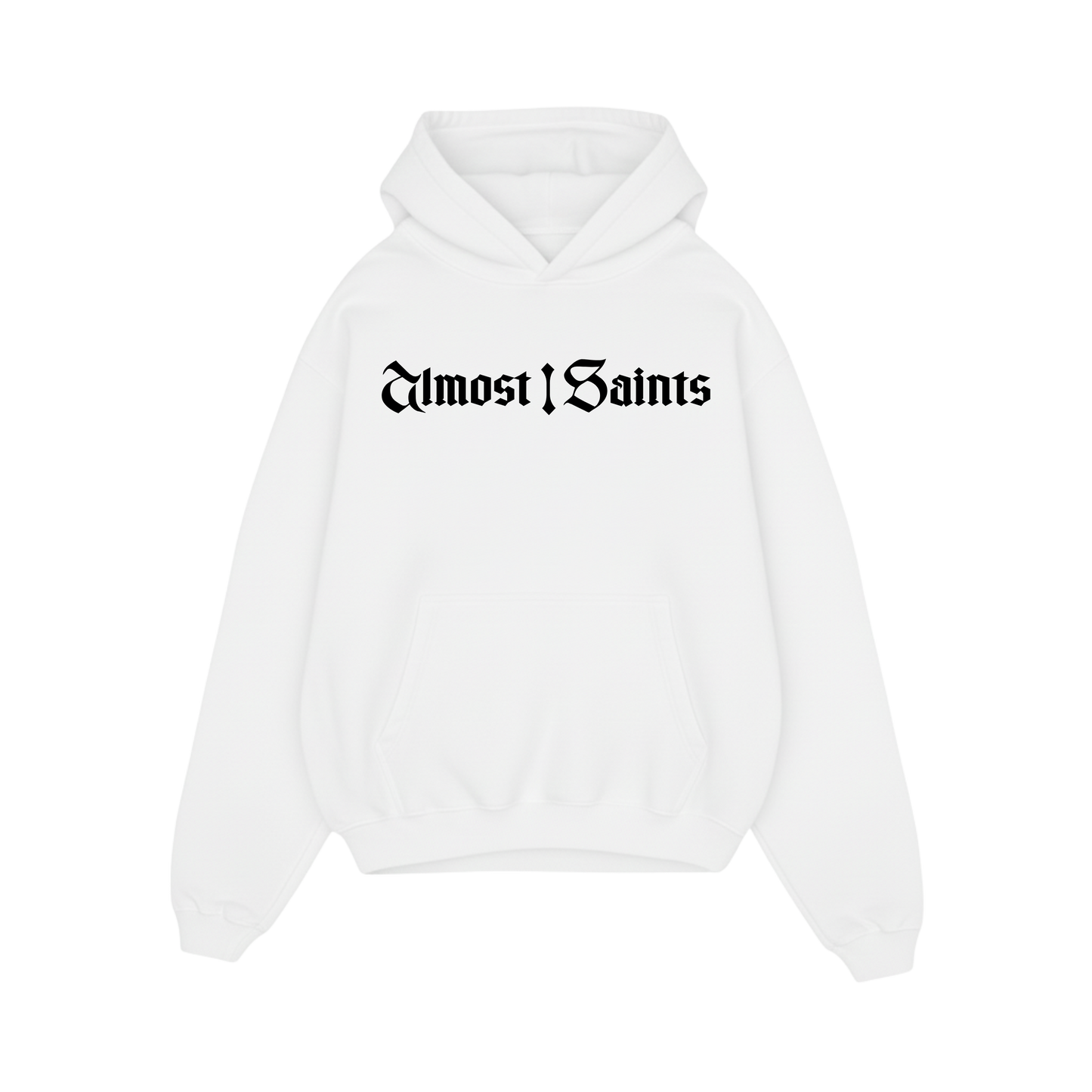 Almost Saints Basics 1.0 White Oversized Hoodie