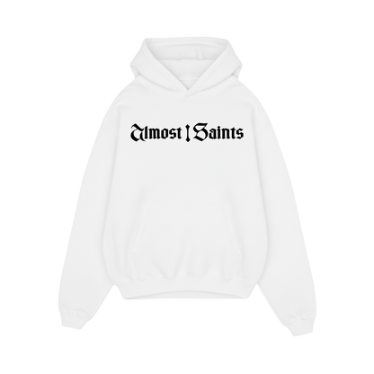 Almost Saints Basics 1.0 White Oversized Hoodie