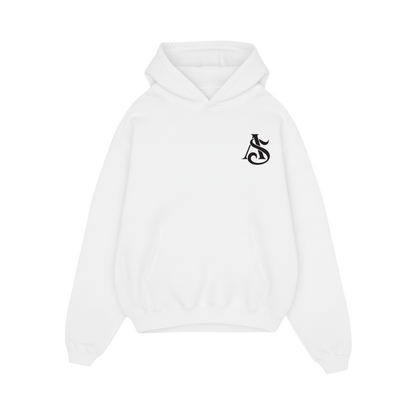 Almost Saints Basics 2.0 White Oversized Hoodie