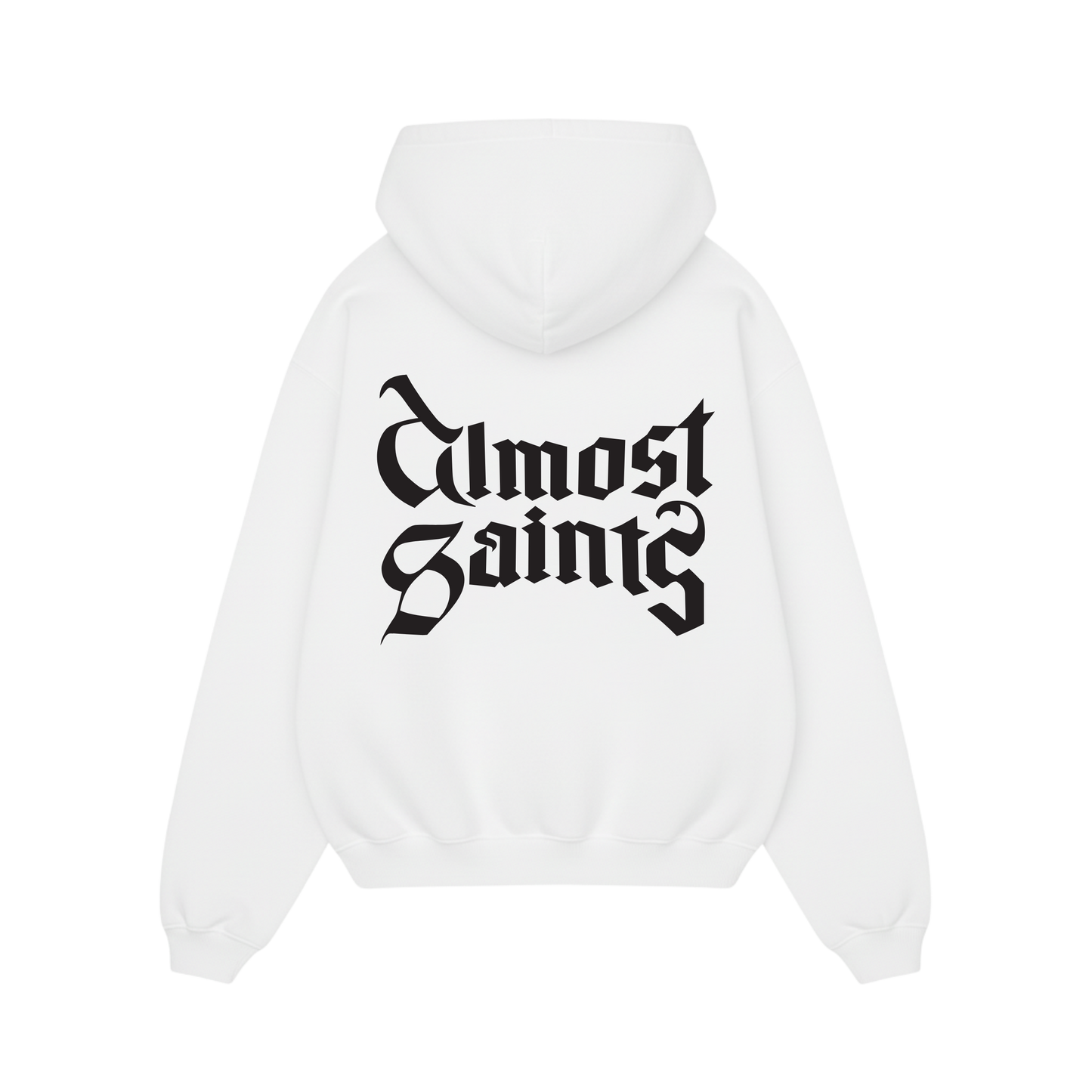 Almost Saints Basics 2.0 White Oversized Hoodie