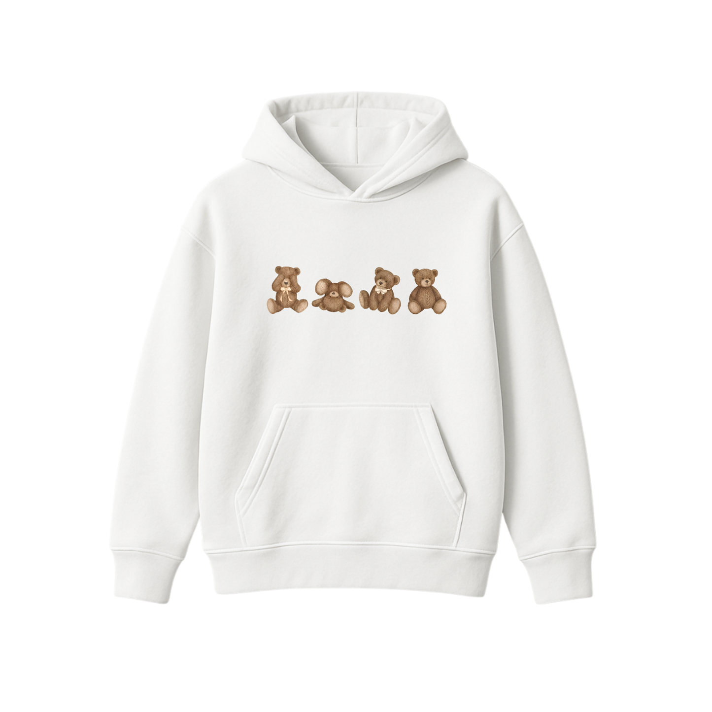 BEAR BASICS OVERSIZED HOODIE