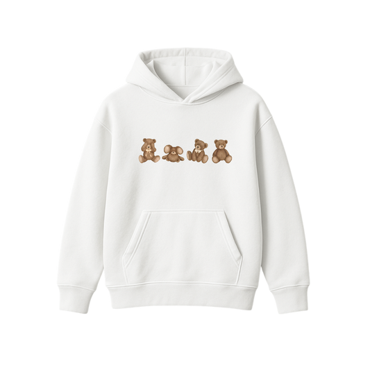 BEAR BASICS OVERSIZED HOODIE