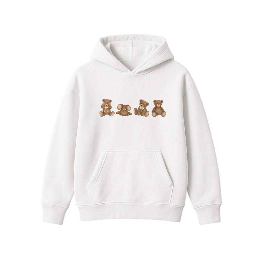 BEAR BASICS OVERSIZED HOODIE