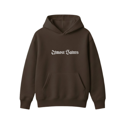PRETTY GIRLS LOVE FAST CARS BROWN OVERSIZED HOODIE