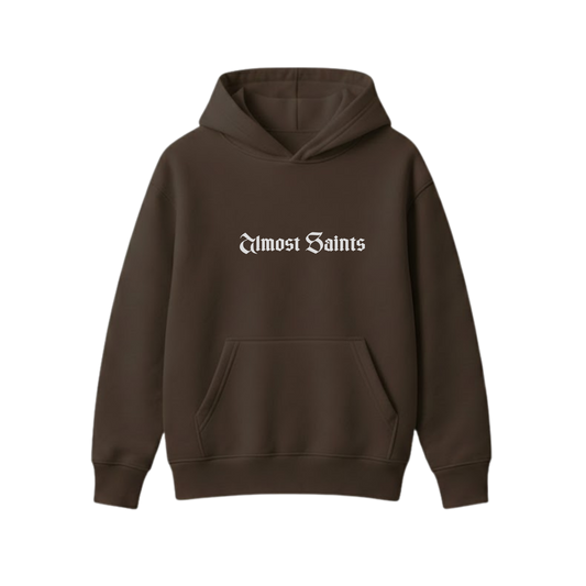 PRETTY GIRLS LOVE FAST CARS BROWN OVERSIZED HOODIE