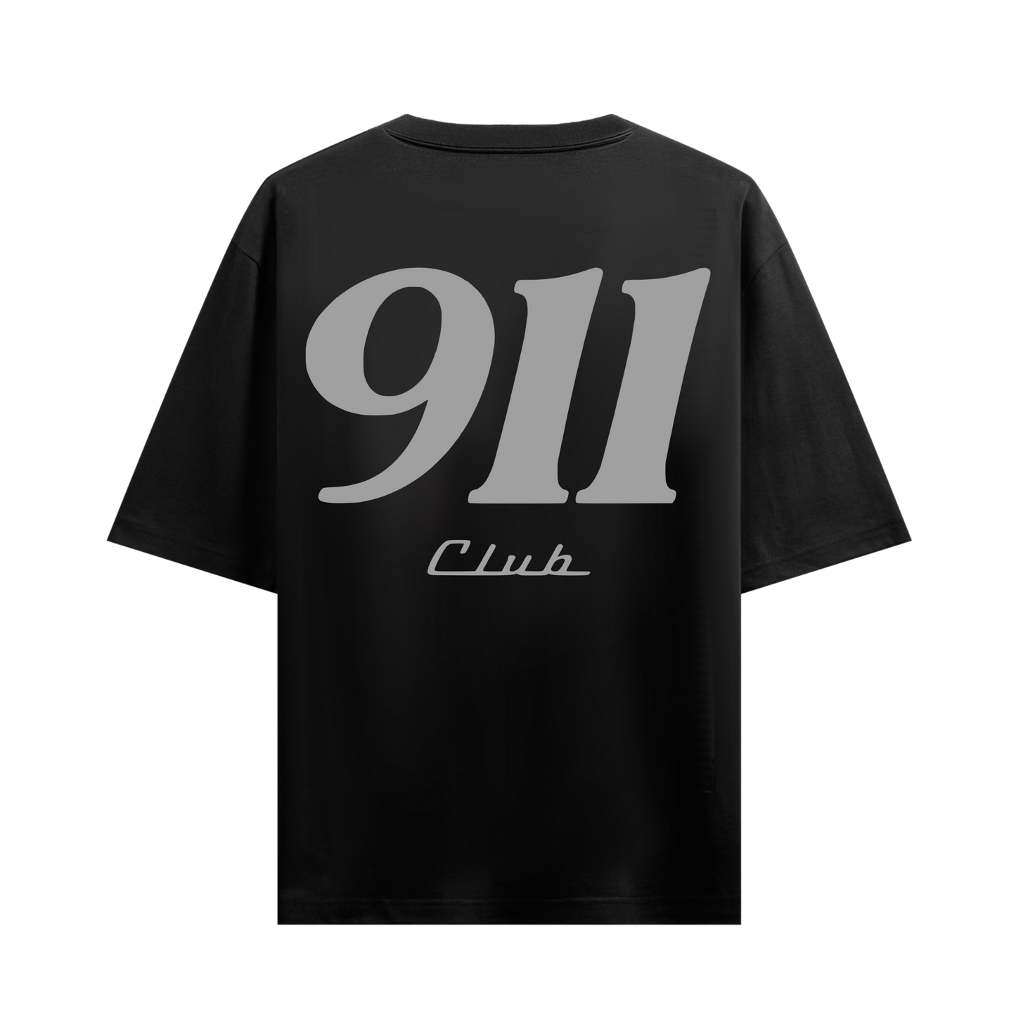 911 RACING CLUB BLACK OVERSIZED T-SHIRT