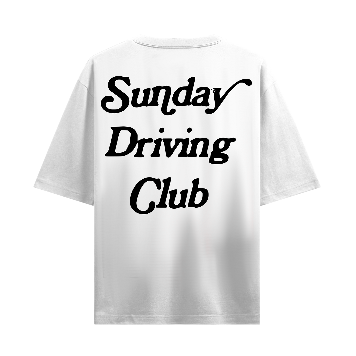SUNDAY DRIVING CLUB WHITE OVERSIZED T-SHIRT