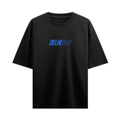DELHI CARS CUSTOM M8 BLACK OVERSIZED T-SHIRT
